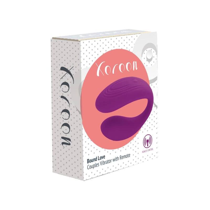 XOCOON - BOUND LOVE COUPLES VIBRATOR PURPLE thumb 9