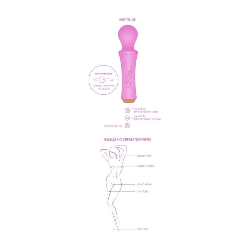 XOCOON - THE PERSONAL WAND FUCHSIA thumb 6