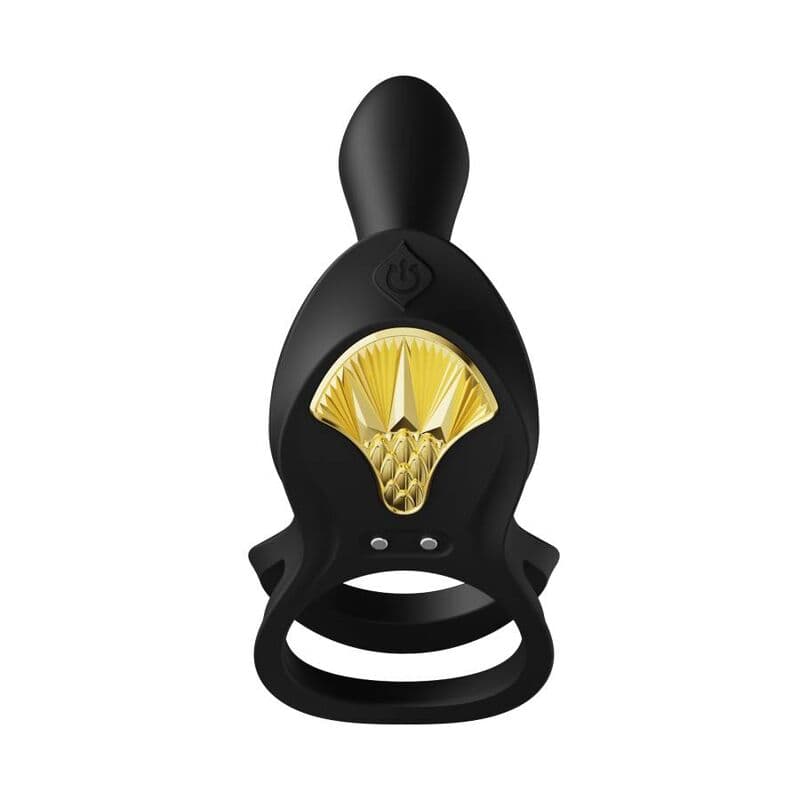 ZALO - BAYEK VIBRATING COUPLES RING BLACK thumb 3