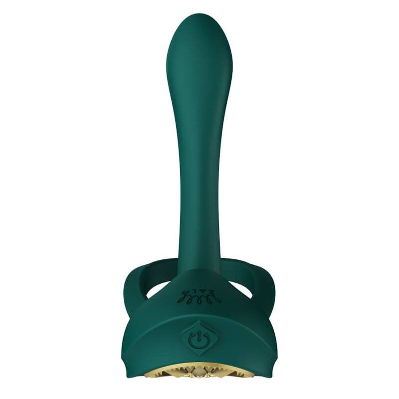 ZALO - BAYEK VIBRATING COUPLES RING GREEN thumb 13