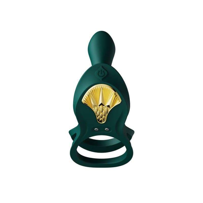 ZALO - BAYEK VIBRATING COUPLES RING GREEN thumb 6