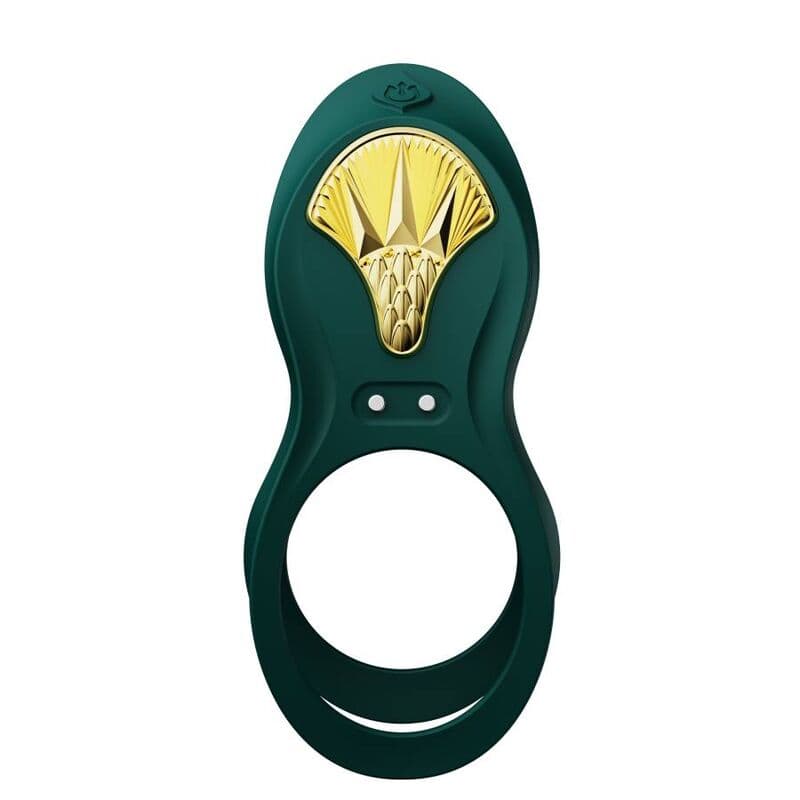 ZALO - BAYEK VIBRATING COUPLES RING GREEN thumb 10