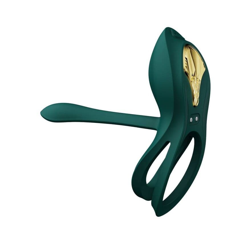 ZALO - BAYEK VIBRATING COUPLES RING GREEN thumb 11