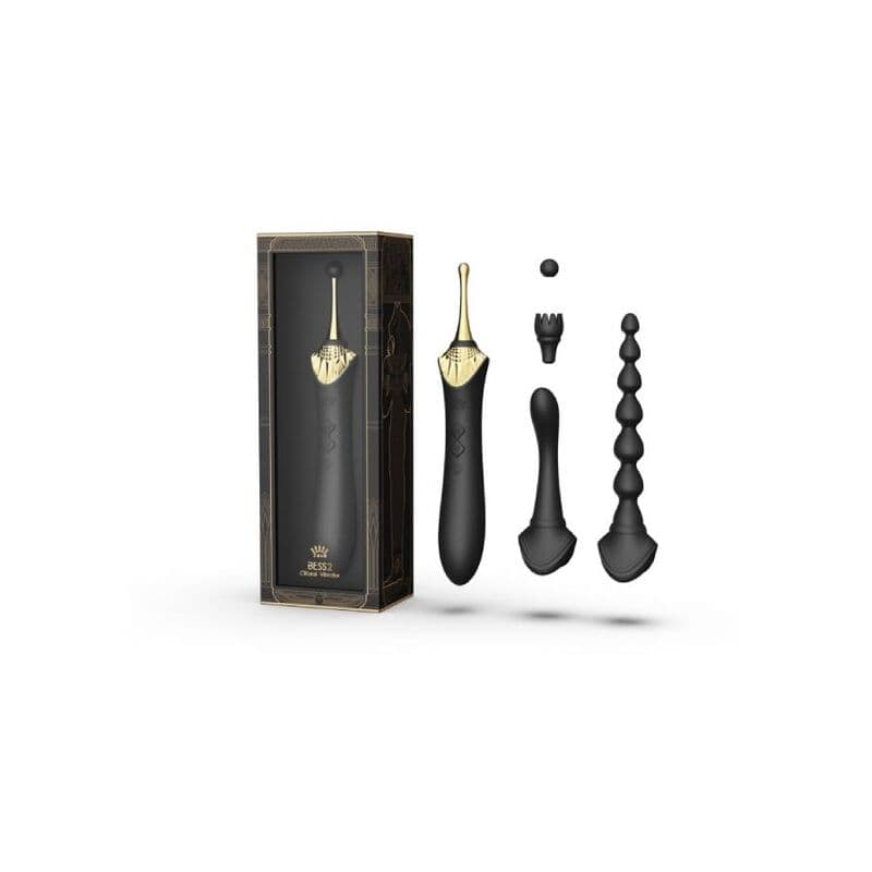 ZALO - BESS 2 CLITORAL MASSAGER BLACK thumb 15
