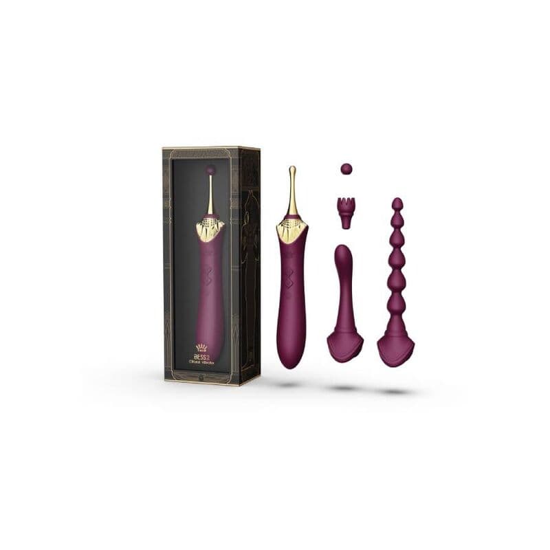 ZALO - BESS 2 CLITORAL MASSAGER PURPLE thumb 14
