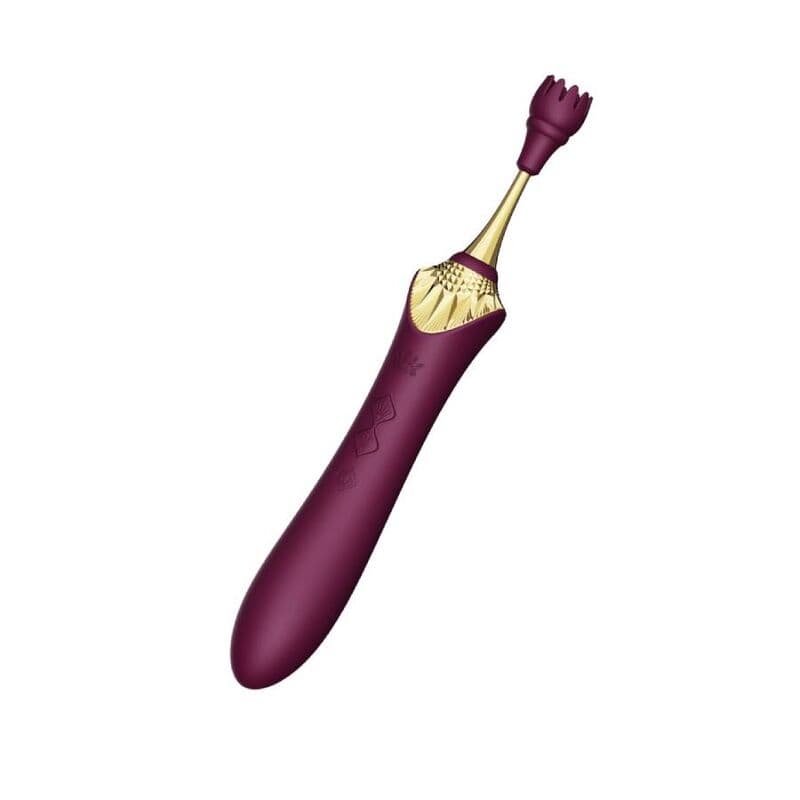 ZALO - BESS 2 CLITORAL MASSAGER PURPLE thumb 3