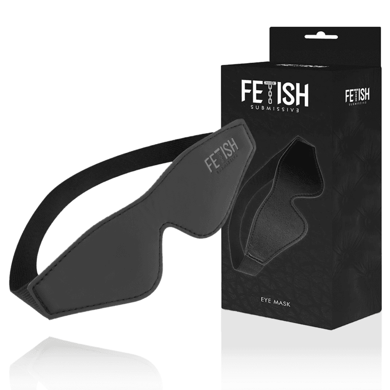FETISH SUBMISSIVE - VEGAN LEATHER MASK WITH NOPRENE LINING thumb 2