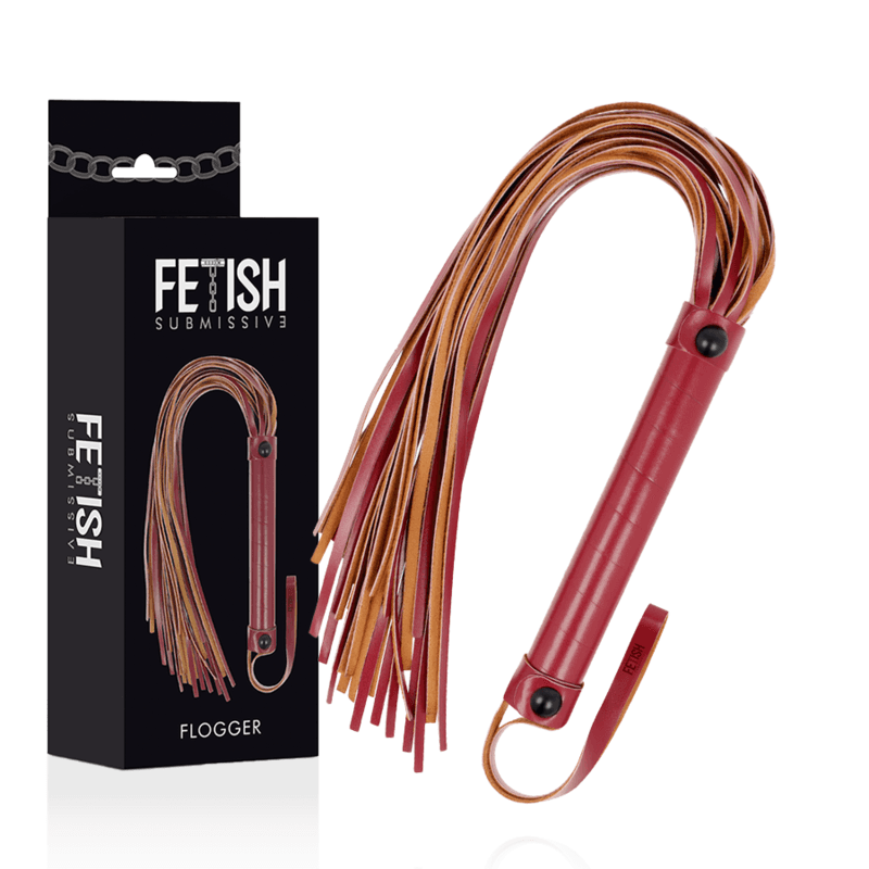FETISH SUBMISSIVE DARK ROOM - VEGAN LEATHER WHIP thumb 2