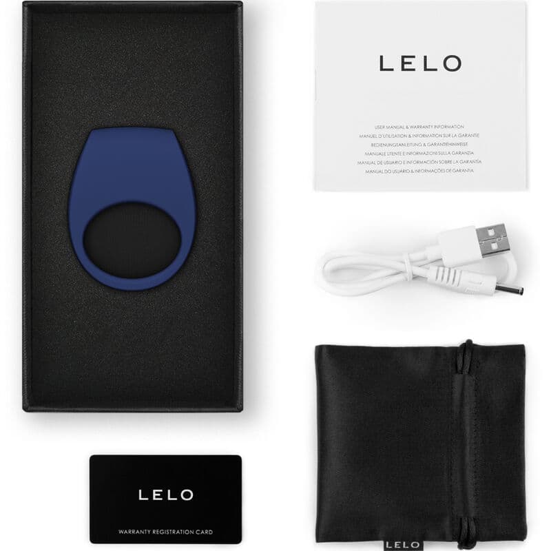 LELO - TOR 3 BLUE VIBRATOR RING thumb 3