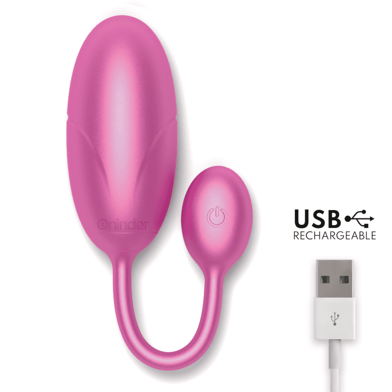 ONINDER - TOKYO VIBRATING EGG PINK 7.5 X 3.2 CM FREE APP thumb 5