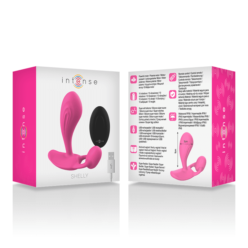 INTENSE - SHELLY PLUG ANAL REMOTE CONTROL PINK thumb 5