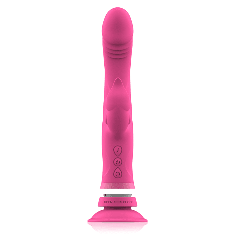 INTENSE - JULIO RABBIT VIBRATOR PINK SILICONE thumb 5