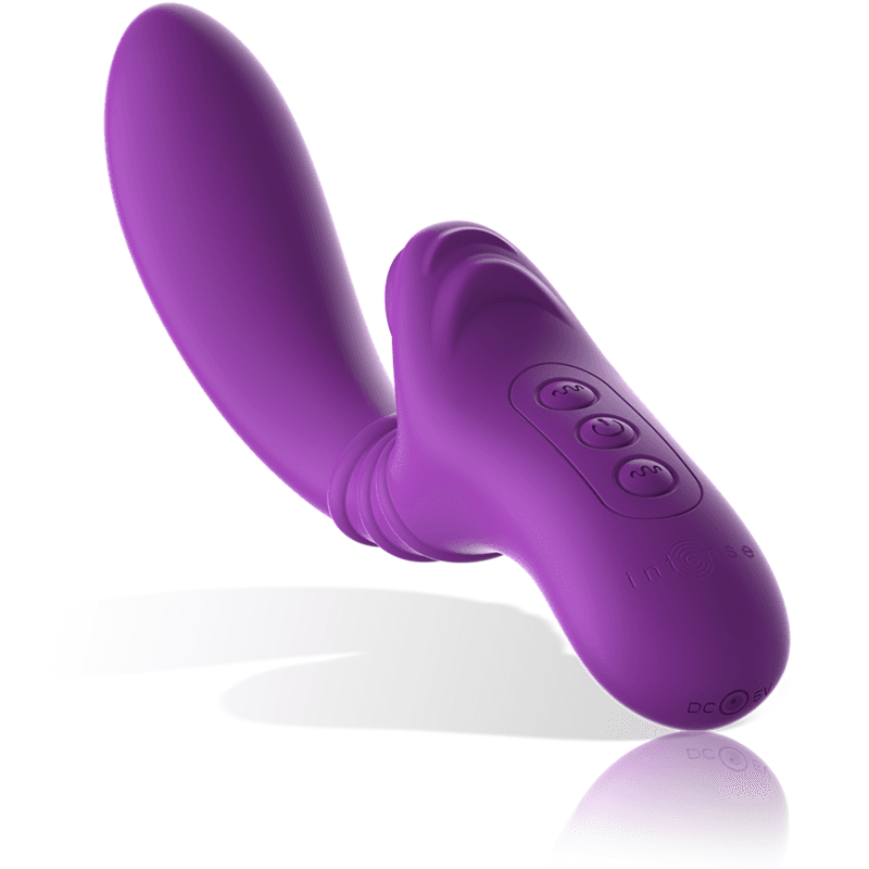 INTENSE - HARRY FLEXIBLE VIBRATOR WITH PURPLE TONGUE thumb 4