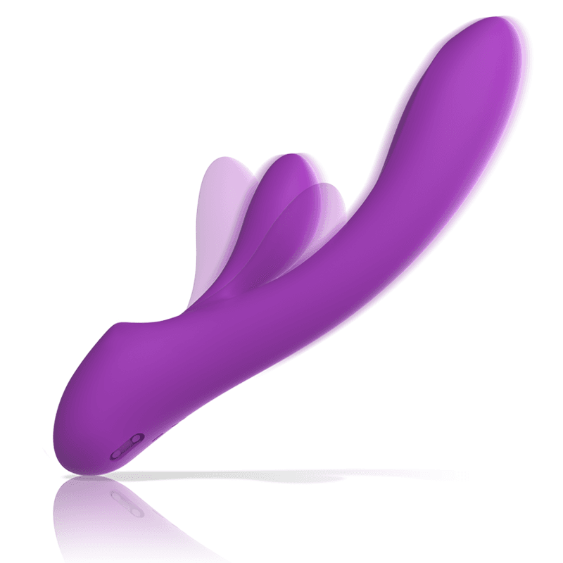 INTENSE - LUIGI RABBIT VIBRATOR LIQUID SILICONE PURPLE thumb 2