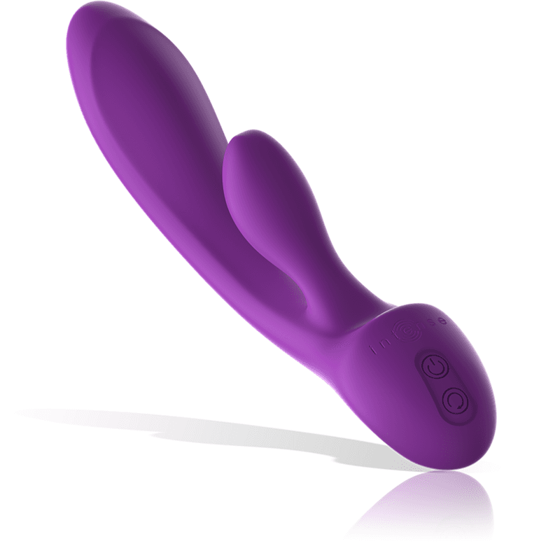 INTENSE - LUIGI RABBIT VIBRATOR LIQUID SILICONE PURPLE thumb 3