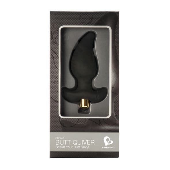 ROCKS-OFF - BUTT QUIVER P-POINT STIMULATOR 7 SPEEDS BLACK thumb 2