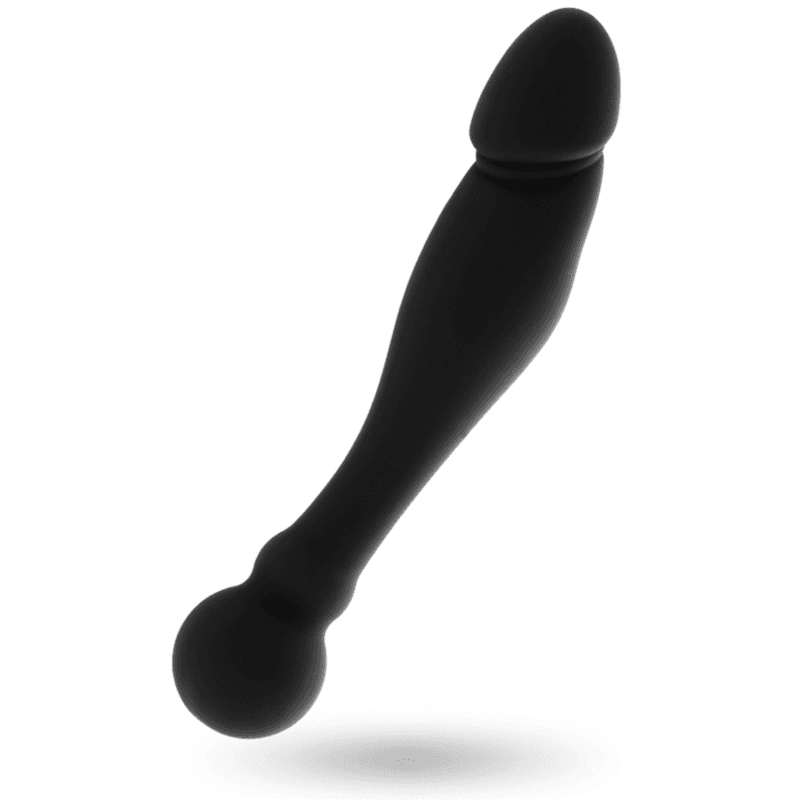 BLACK&SILVER - KARL G-POINT STIMULATING DILDO 18 CM thumb 2