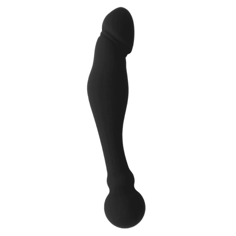 BLACK&SILVER - KARL G-POINT STIMULATING DILDO 18 CM thumb 3