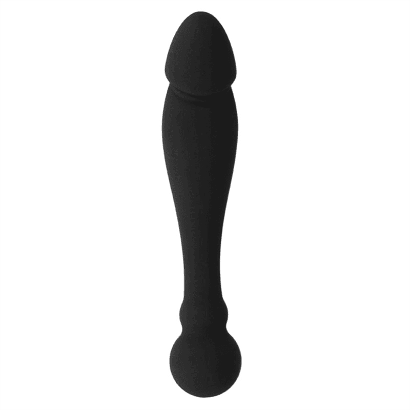 BLACK&SILVER - KARL G-POINT STIMULATING DILDO 18 CM thumb 4