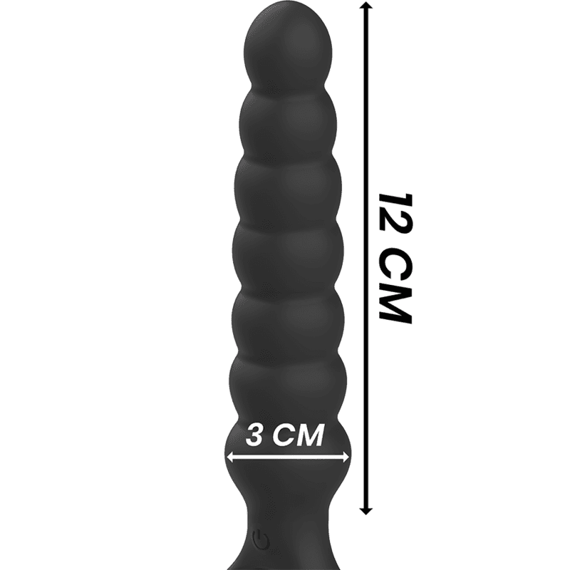 BLACK&SILVER - BOB POWERFUL SILICONE ANAL DILATOR thumb 4