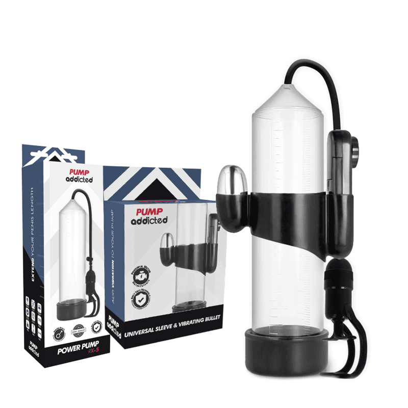 PUMP ADDICTED - RX5 TRANSPARENT VIBRATOR thumb 2