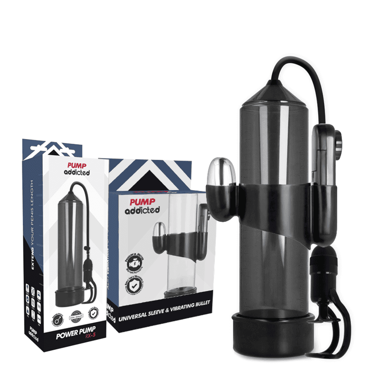 PUMP ADDICTED - RX5 BLACK VIBRATOR thumb 2