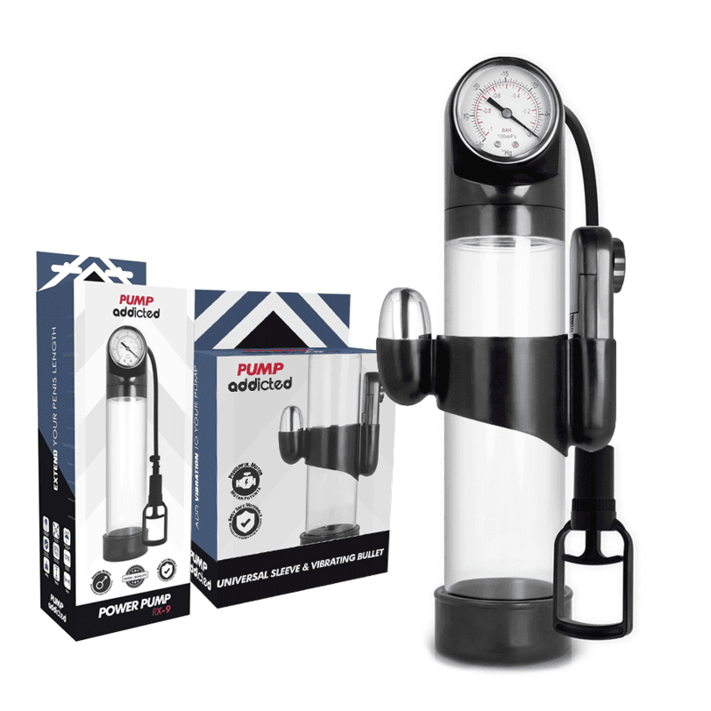PUMP ADDICTED - RX9 TRANSPARENT VIBRATOR thumb 2