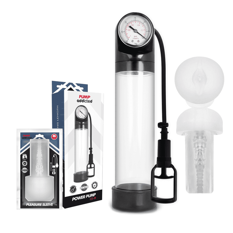 PUMP ADDICTED - RX9 TRANSPARENT WITH MASTURBATOR thumb 2