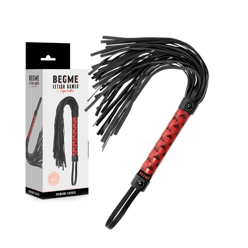 BEGME - RED EDITION VEGAN LEATHER FLOGGER thumb 2