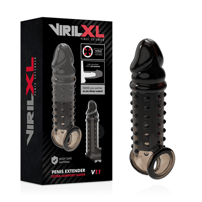 VIRILXL - PENIS EXTENSION AND SHEATH V11 BLACK thumb 2