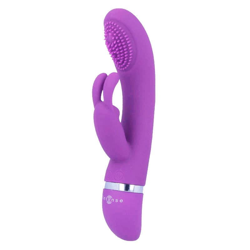 INTENSE - SUSY SILICONE RABBIT LILAC OSCILLATING VIBRATOR thumb 3