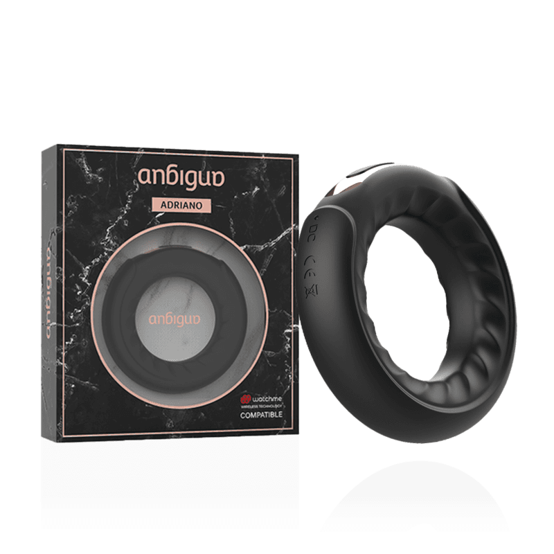 ANBIGUO - ADRIANO VIBRATING RING + WATCHME REMOTE CONTROL thumb 2