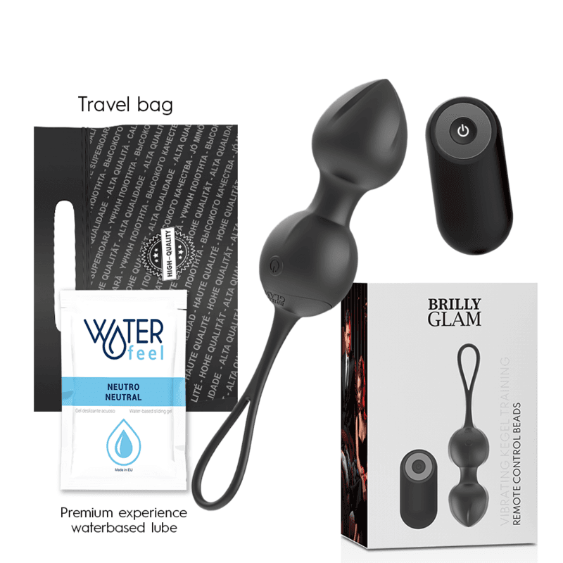 BRILLY GLAM - VIBRATING KEGEL BEADS REMOTE CONTROL thumb 2