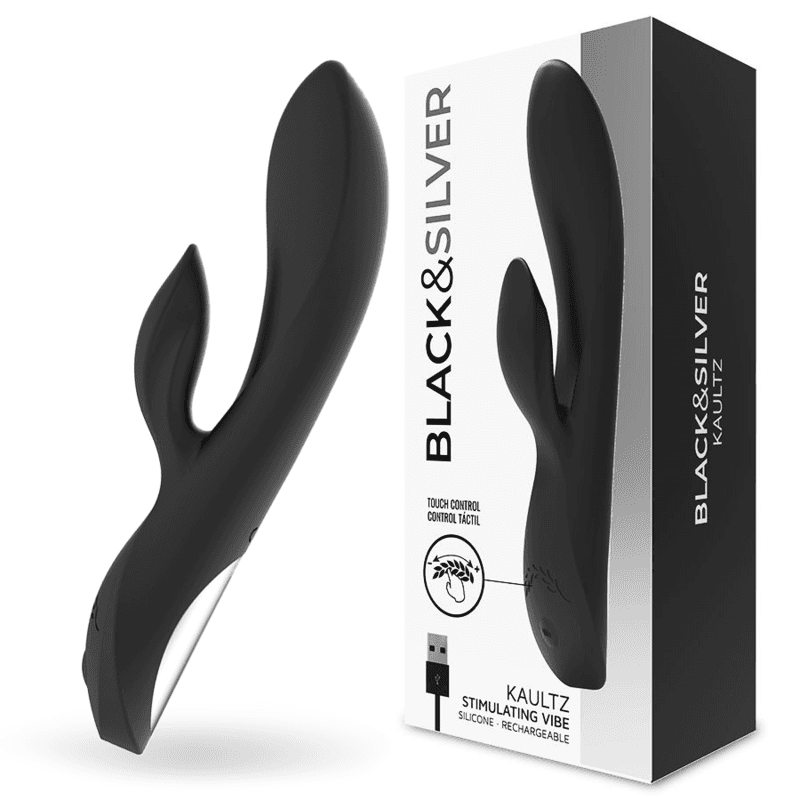 BLACK&SILVER - KAULTZ TOUCH CONTROL VIBRATOR thumb 3