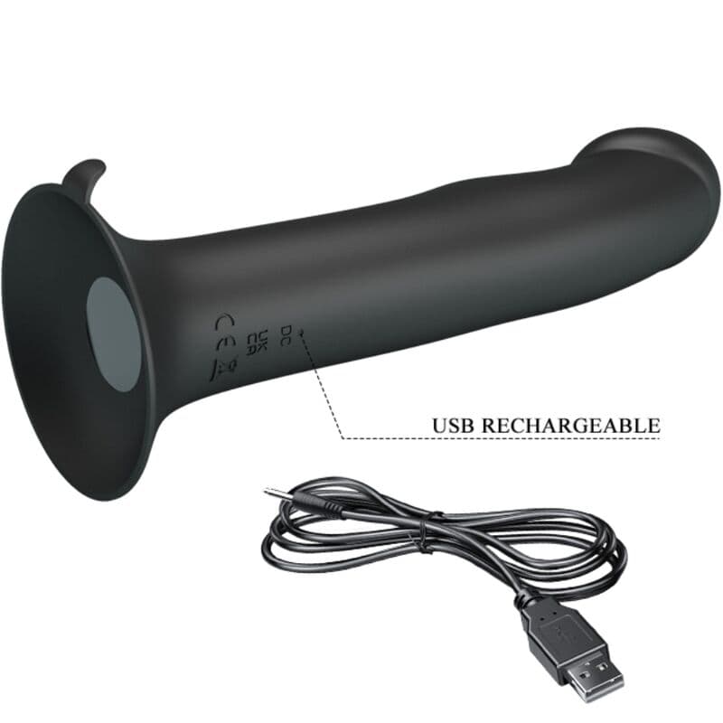 PRETTY LOVE - MURRAY BLACK CLITORAL VIBRATOR AND SUCKER thumb 9