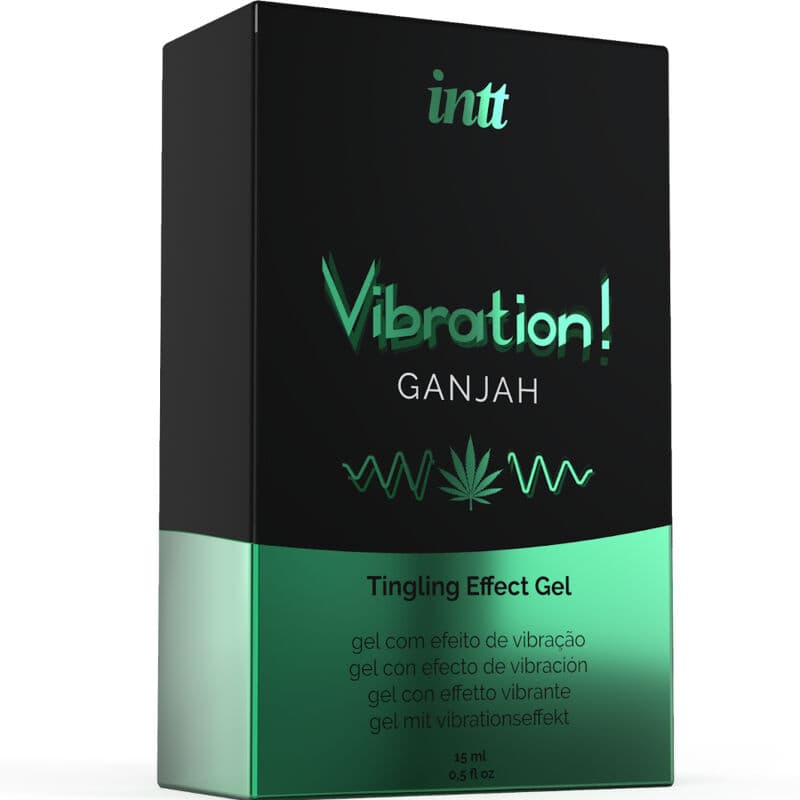 INTT - POWERFUL INTIMATE STIMULANT LIQUID VIBRATING GEL CANNABIS 15ML thumb 3