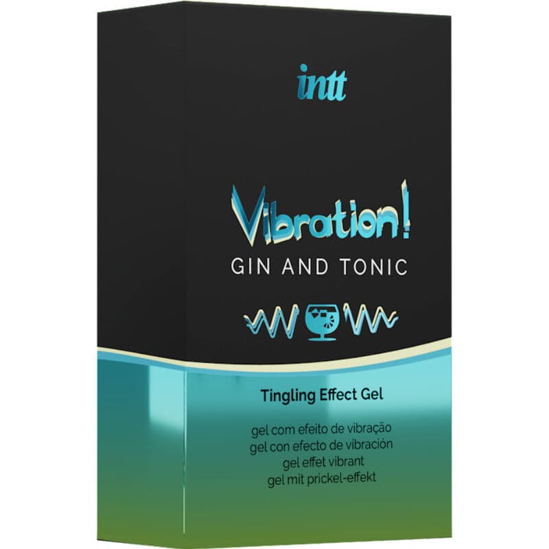 INTT - POWERFUL INTIMATE STIMULANT LIQUID VIBRATOR GEL GIN & TONIC 15ML thumb 3
