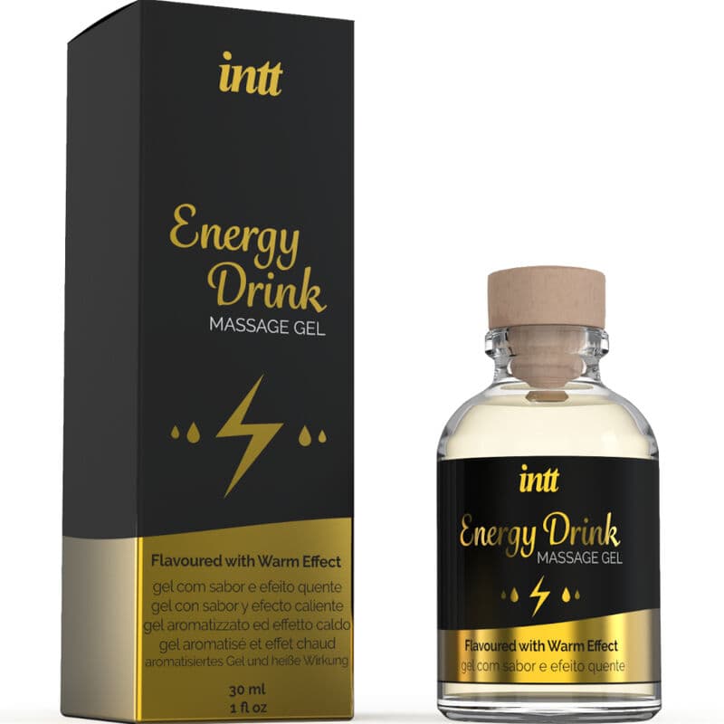 INTT MASSAGE & ORAL SEX - MASSAGE GEL WITH FLAVORED ENERGY CA DRINK AND HEATING EFFECT thumb 2