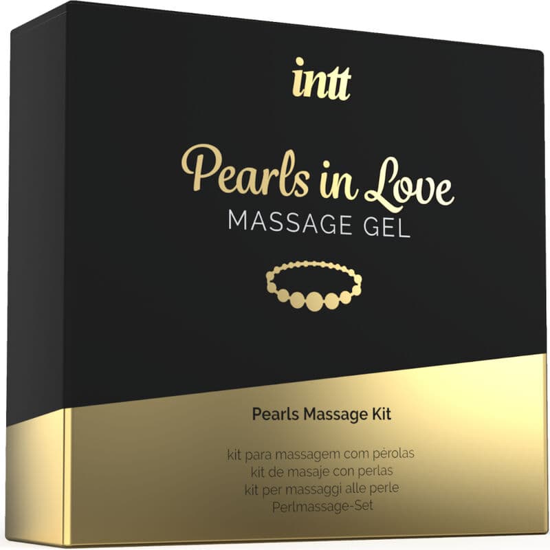 INTT MASSAGE & ORAL SEX - PEARLS IN LOVE WITH PEARL NECKLACE AND SILICONE GEL thumb 3
