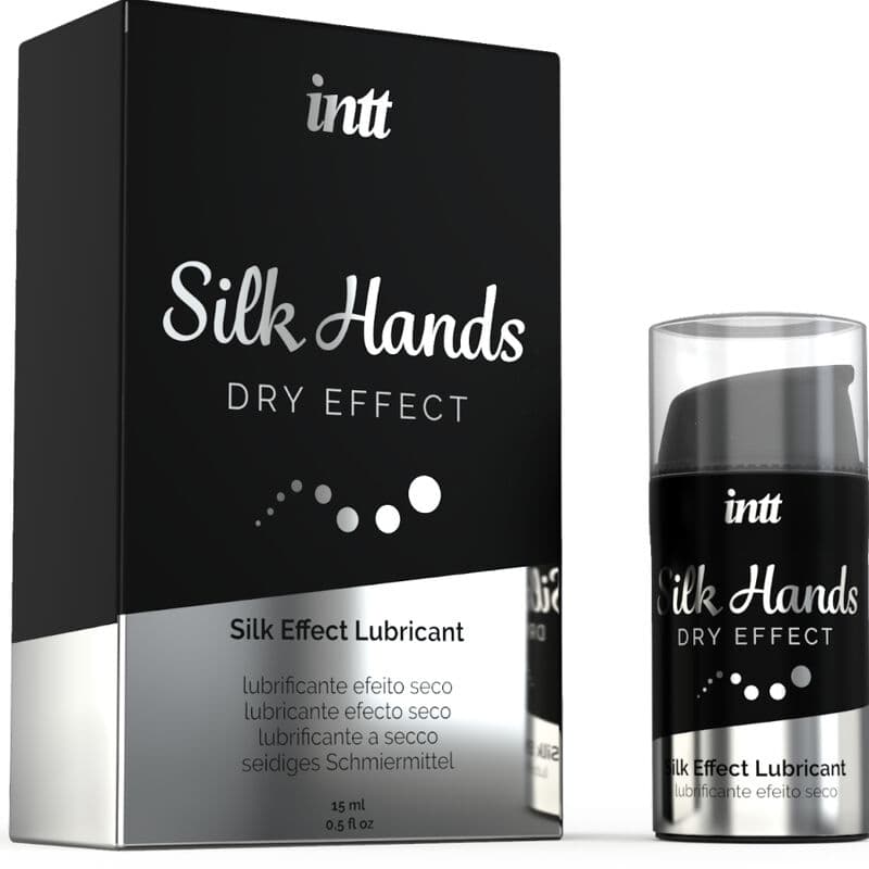INTT LUBRICANTS - SILK HANDS LUBRICANT CONCENTRATED SILICONE FORMULA 15 ML thumb 2