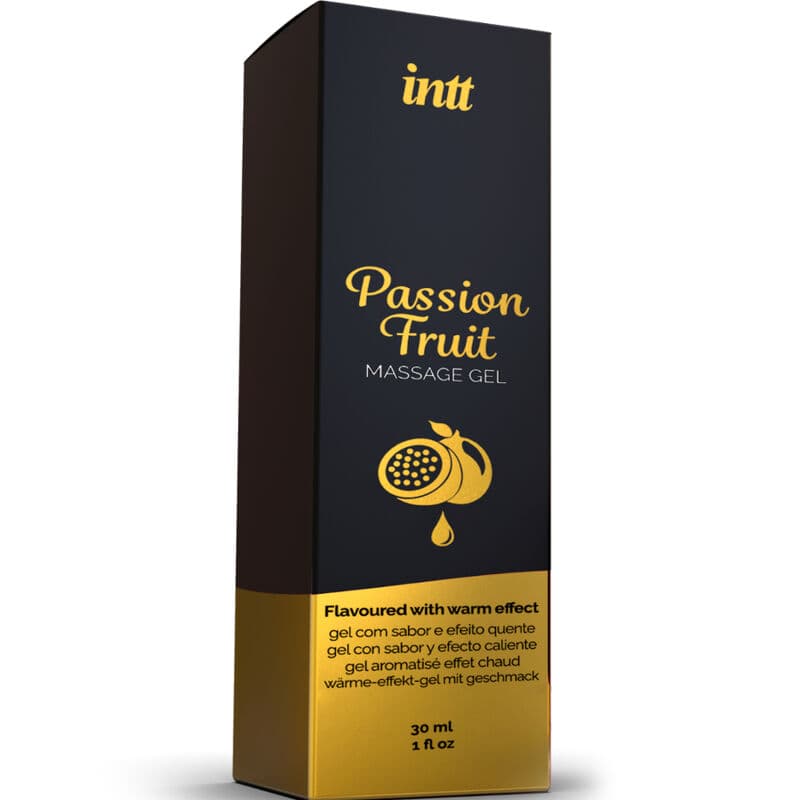 INTT MASSAGE & ORAL SEX - PASSION FRUIT FLAVORED MASSAGE GEL WITH HEAT EFFECT thumb 3