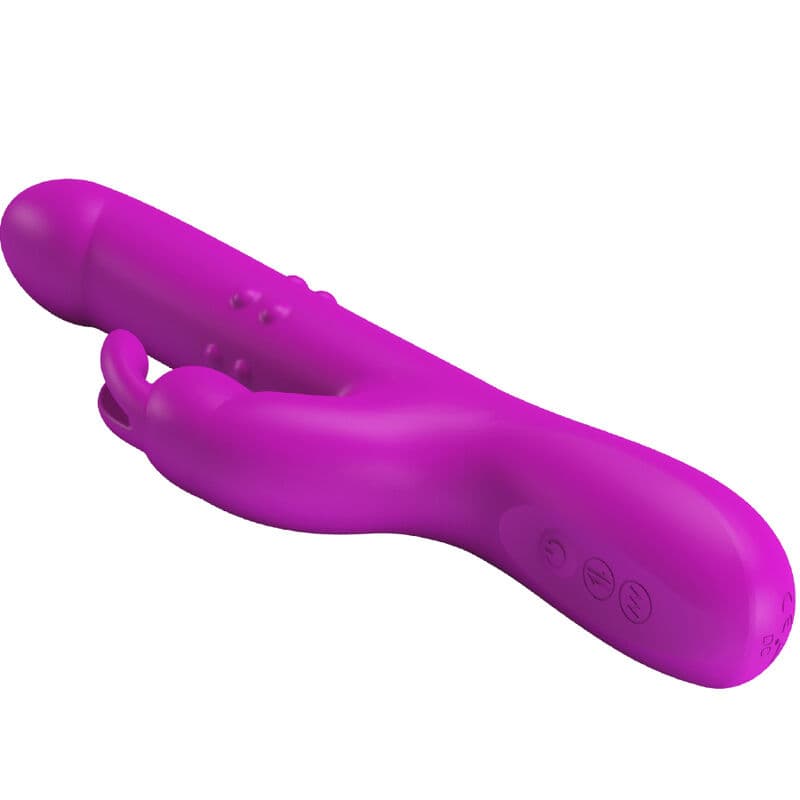 PRETTY LOVE - REESE VIBRATOR WITH PURPLE ROTATION thumb 5