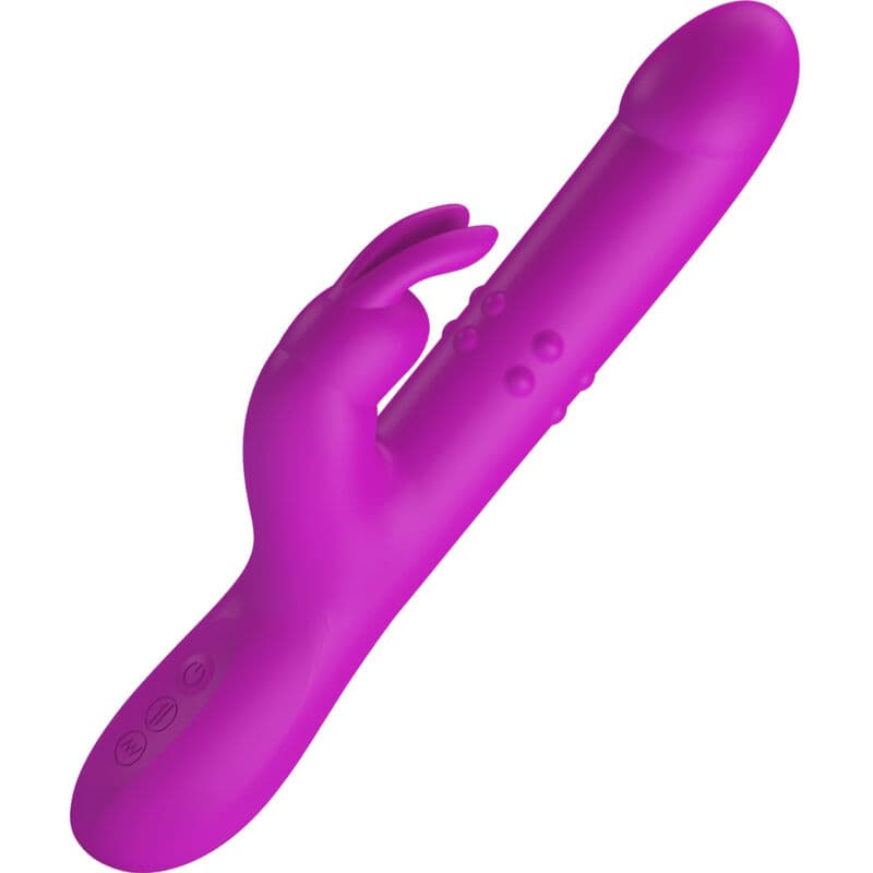 PRETTY LOVE - REESE VIBRATOR WITH PURPLE ROTATION thumb 3