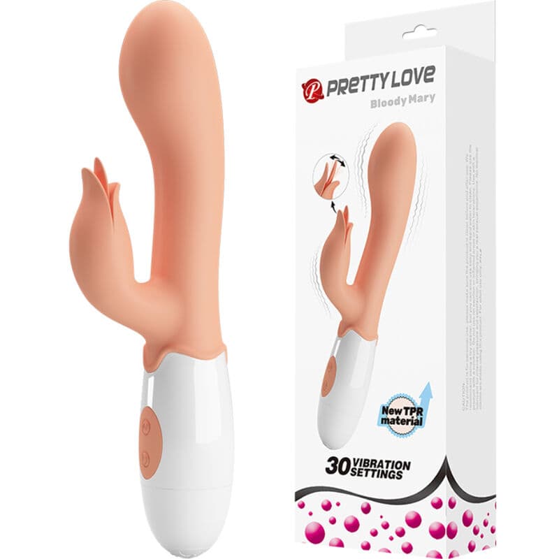 PRETTY LOVE - BLOODY MARY VIBRATOR WITH STIMULATOR thumb 8