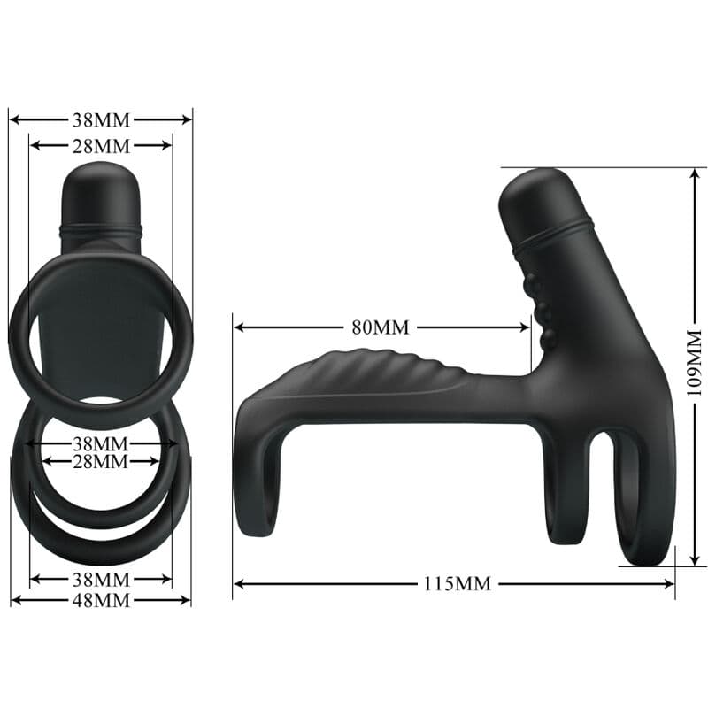 PRETTY LOVE - ELASTIC SOFT SILICONE EXTENSION SLEEVE thumb 6