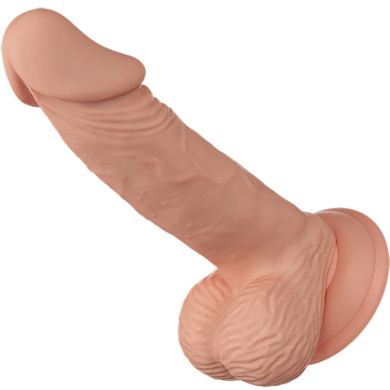 BAILE - BEAUTIFUL ENCOUNTER ZEBULON FLEXIBLE REALISTIC DILDO 19.4 CM NATURAL thumb 6