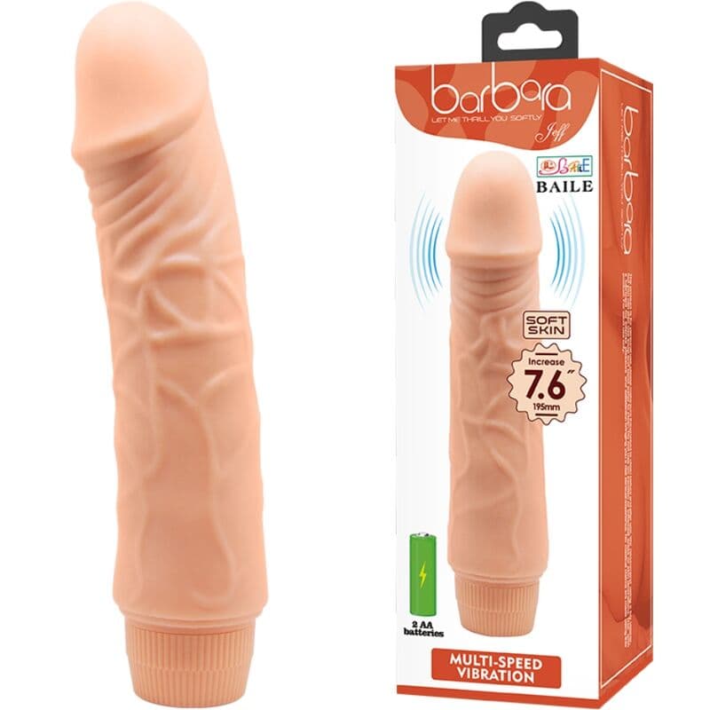 BAILE - BARBARA REALISTIC VIBRATOR 20 CM thumb 2