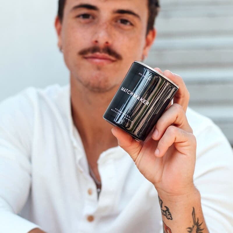 EYE OF LOVE - MATCHMAKER BLACK DIAMOND MASSAGE CANDLE ATTRACT HER 150 ML thumb 5