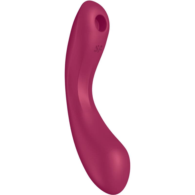 SATISFYER - CURVE TRINITY 1 AIR PULSE VIBRATION RED thumb 2
