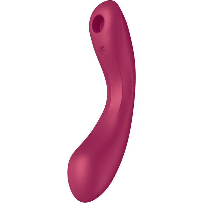 SATISFYER - CURVE TRINITY 1 AIR PULSE VIBRATION RED thumb 3